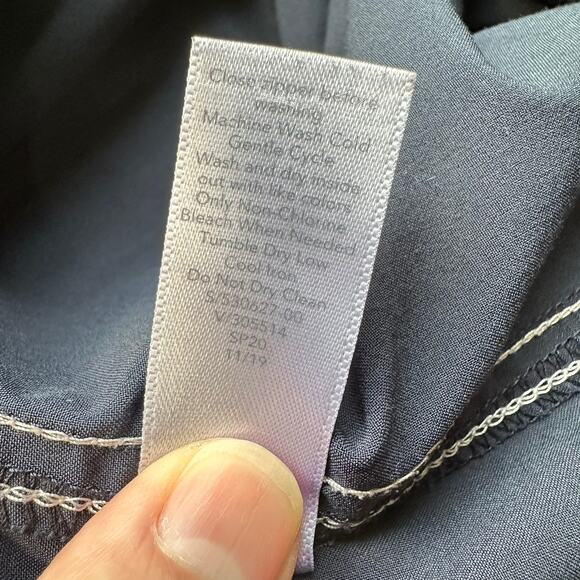 Athleta Chelsea Utility Wide Leg Pant Blue Cargo 14 Athletic - Picture 10 of 15